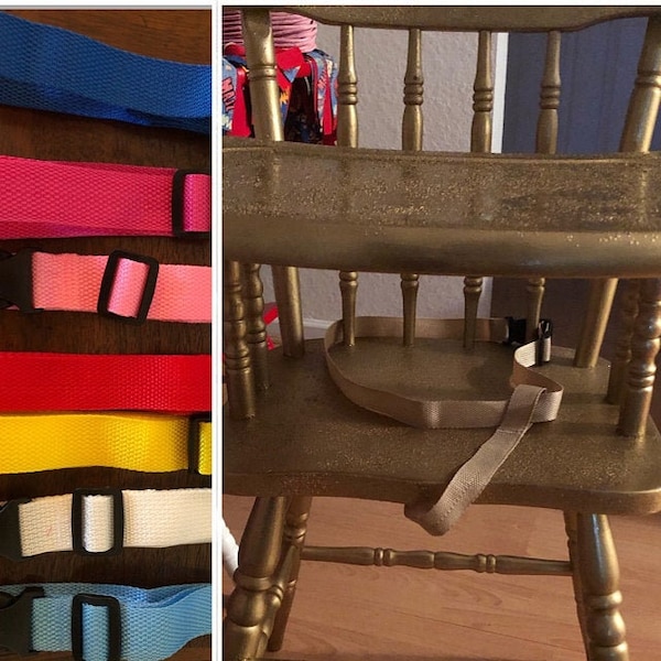 High Chair Replacement Webbing Strap(S)  for Highchair / Webbing Strap / Baby Strap/ Toy Strap/ Safety Strap