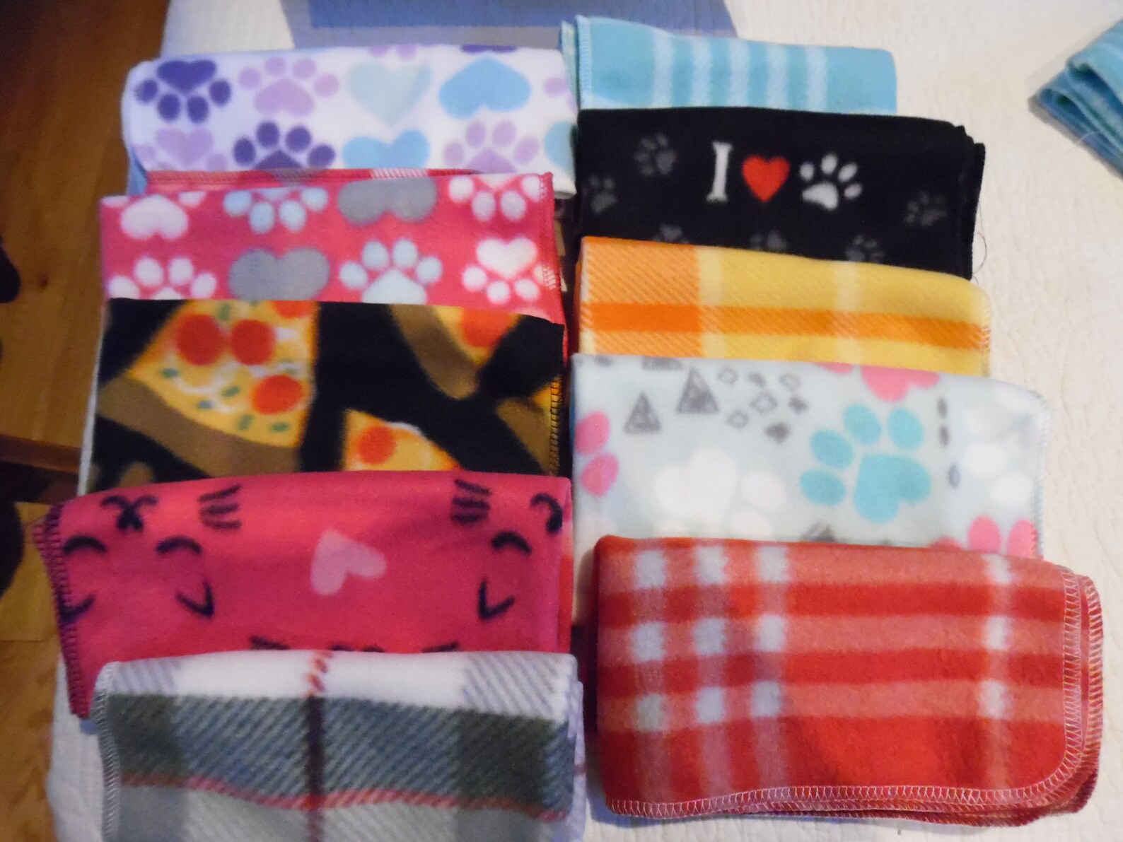 BLANKET BUNDLE BARGAIN Pet Blankets Bundle of Blankets Etsy
