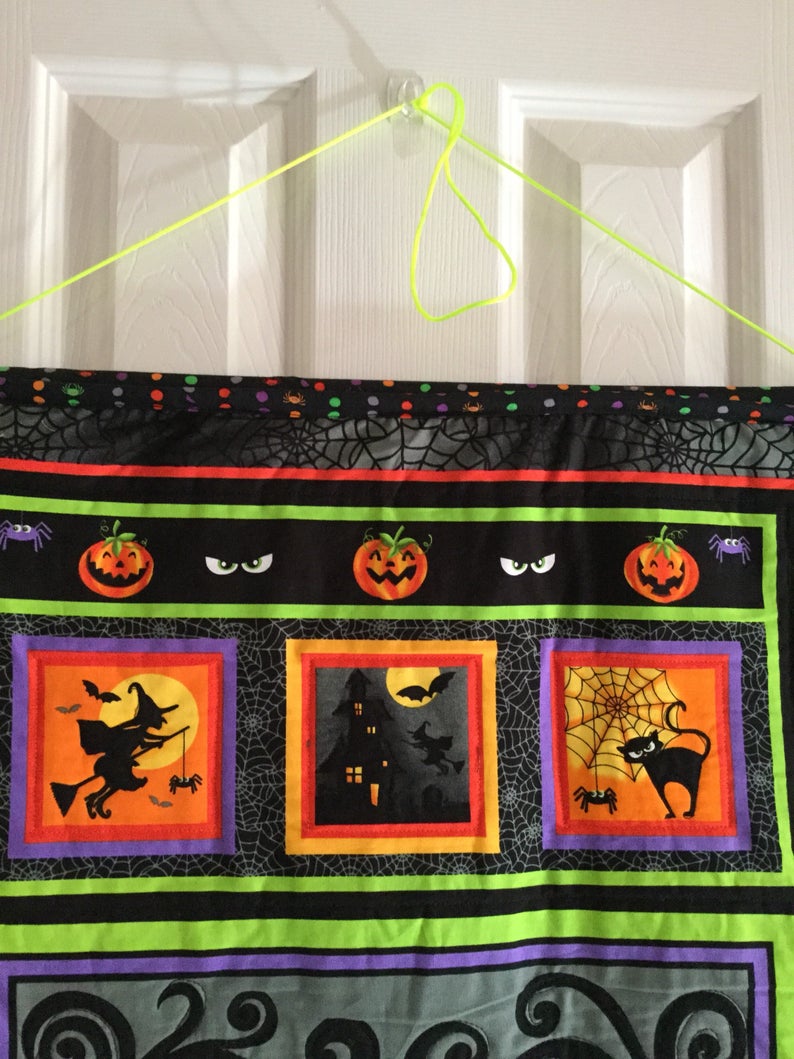 Halloween Wall Hanging Halloween Decoration Witch Door Etsy