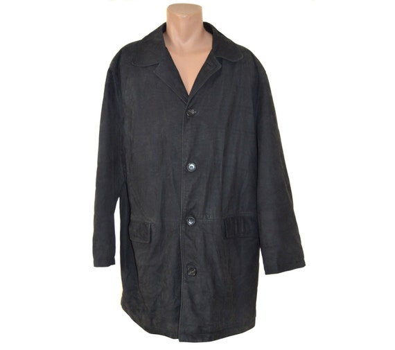hugo boss men's jacket leather