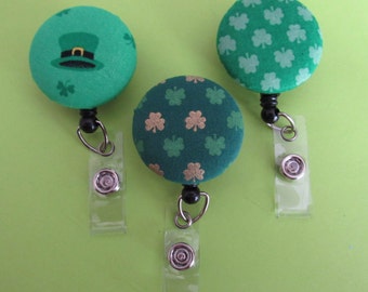 St Patrick's Day or Shamrock badge reels