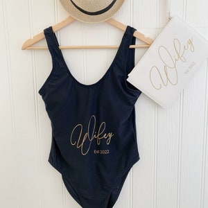 Bride Swimsuit, Hen Party Swimwear, Bride To Be, Honeymoon Swimsuit, Bridesmaid Swimsuit,  Beachwear,  Please Read Listing Before Order