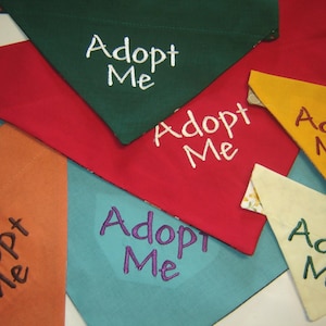 Adopt Me Dog Bandana Scarf Grab Bag: Shelter Donation, Foster Gift