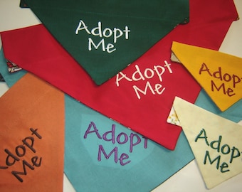 Adopt Me Dog Bandana Scarf Grab Bag: Shelter Donation, Foster Gift