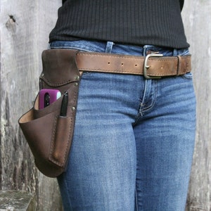 Phone Pouch with Pen Pocket D-ring