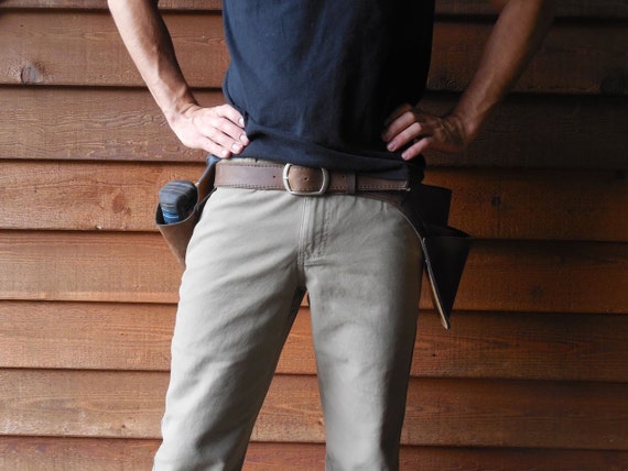 MELOTOUGH Tool Holster Set - 3 Piece Cordless Drill Holder With 180° Rotating Hook For Tool Belts