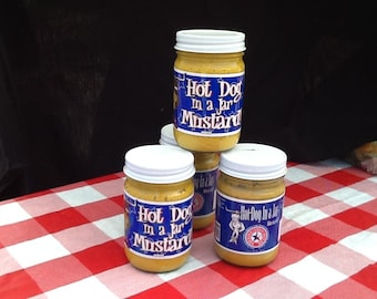 Hot Dog in a Jar Mustard