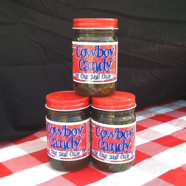 Cowboy Candy. Sweet and hot jalapeños