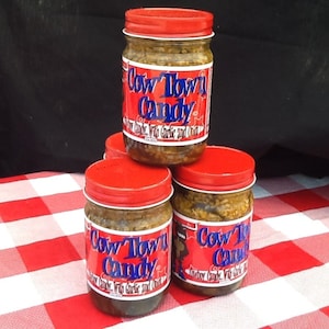 Cowtown. Sweet and hot jalapeño relish with garlic and onions