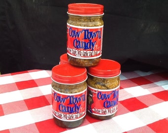 Cowtown. Sweet and hot jalapeño relish with garlic and onions