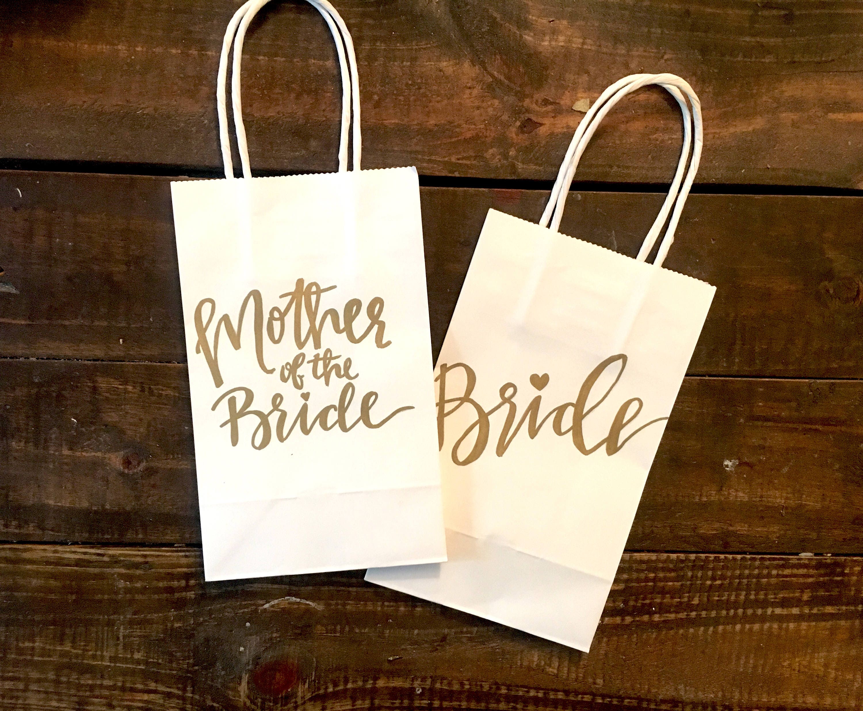 Custom Hand Lettered Gift Bags Custom Gift Bags Gift Bags Etsy