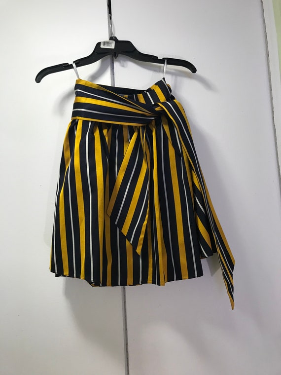 Gorgeous 90s Mark Eisen Vintage Necktie Skirt