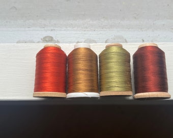 Bulk Silk Thread, Sizes 0 and 00, Utica and Holland