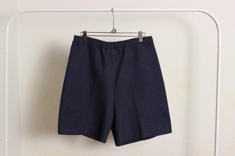 50s Style Faux Denim Play Shorts Large Extra Large