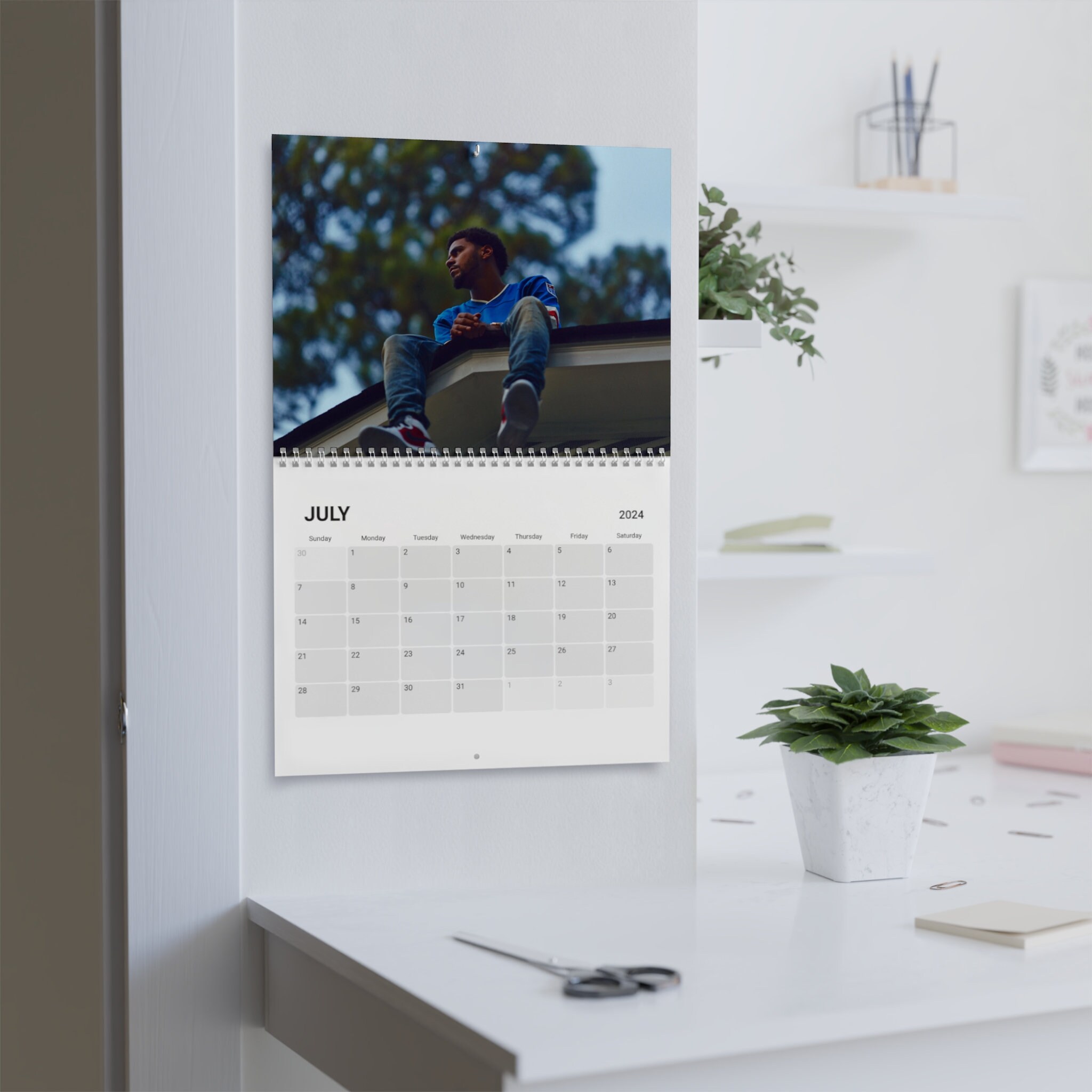 Rhythm and Rhymes 2024 Calendar, Wall Calendars 2024, Music Calendar