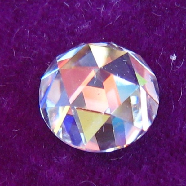 Round Rose Cut Classique Moissanite from Julia B Jewelry