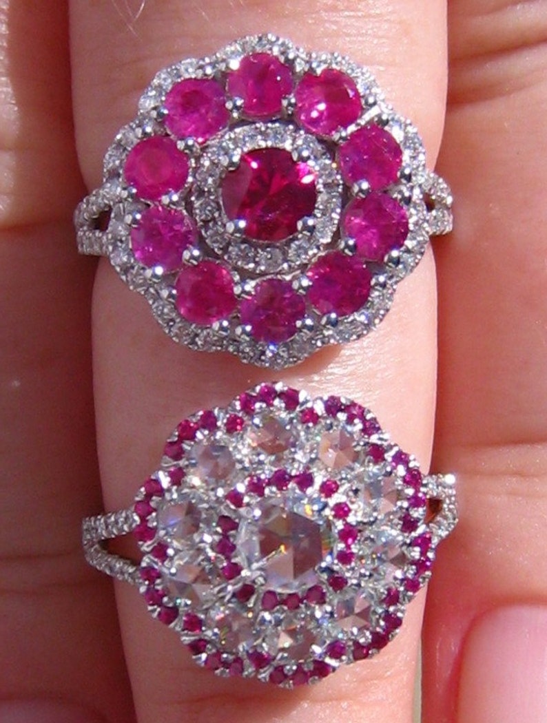 Violet Cherry Ring Design main image 1