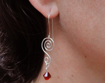 Birthstone Dangle Earring