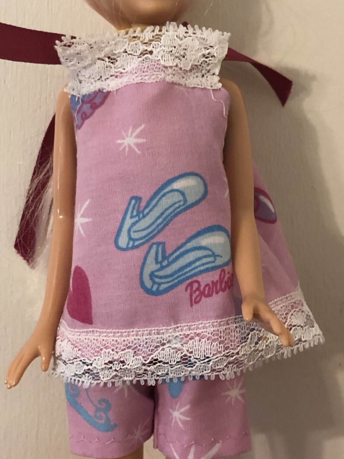 Barbie Handmade 5 Piece Pajama Set Includes Baby Doll Top | Etsy