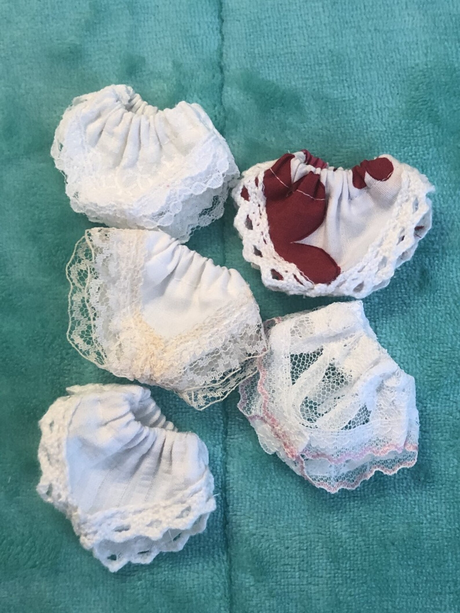 Barbie Panties Underwear Lot of 5 Assorted White | Etsy