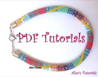 Colorful Dream Crochet Bead Necklace Pattern – Intermediate/Advanced (PDF Pattern)