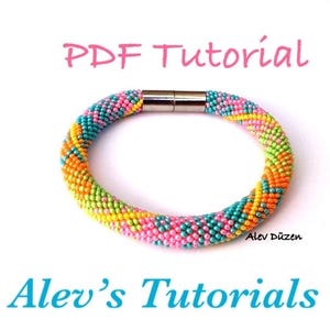 Crochet Bead Bracelet Pattern – Morgan Shining Design (PDF Tutorial)
