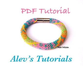 Crochet Bead Bracelet Pattern – Morgan Shining Design (PDF Tutorial)