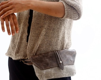 Fanny Pack  Leather, Woman Leather Hip Bag