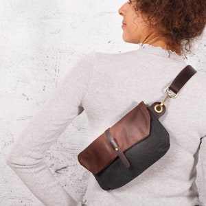 Leather Fanny Pack For Woman