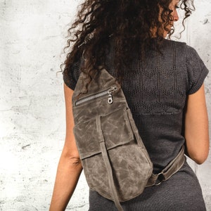 Vegane Rucksacktasche