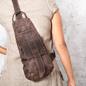 Sac unisexe en toile cirée végétalienne