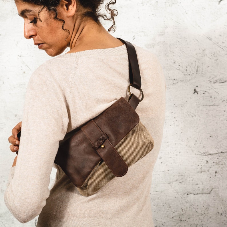 Leder Fanny Pack Hip Bag Damen Etsy