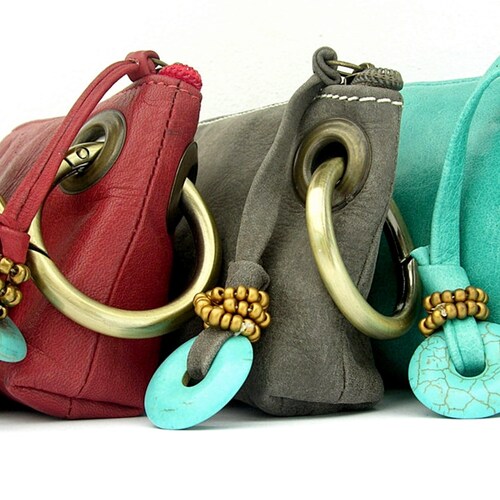 Leather Coin Purse Gift Etsy