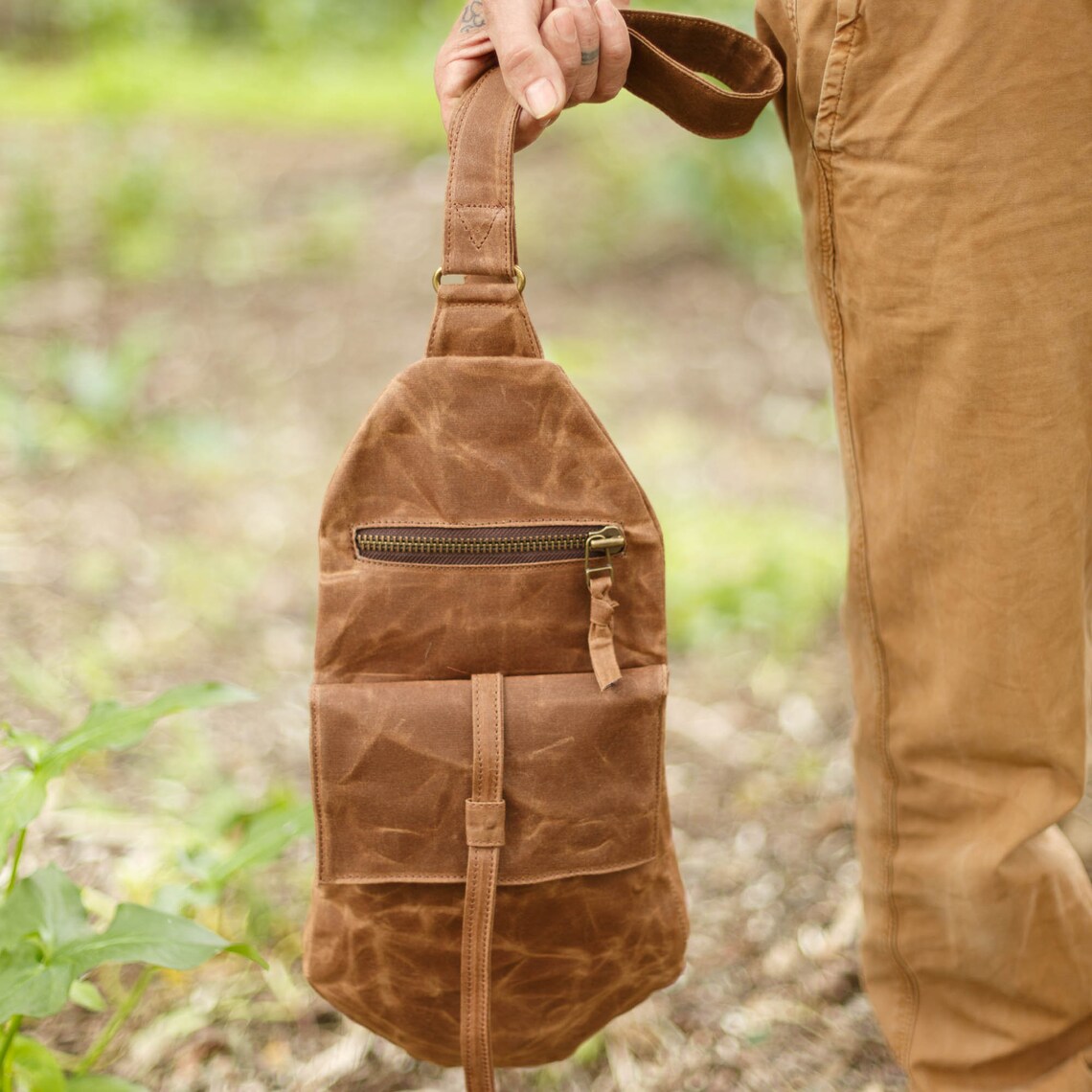 Vegan shoulder Bag Etsy