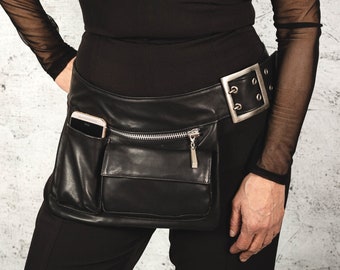 Leather Fanny Pack for Woman