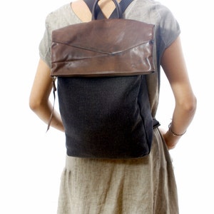 LAPTOP BAG, Black Backpack