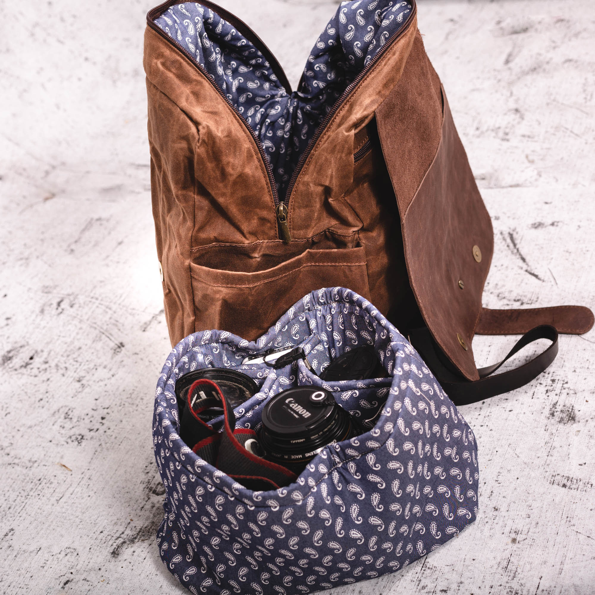 Camera Laptop Backpack Etsy