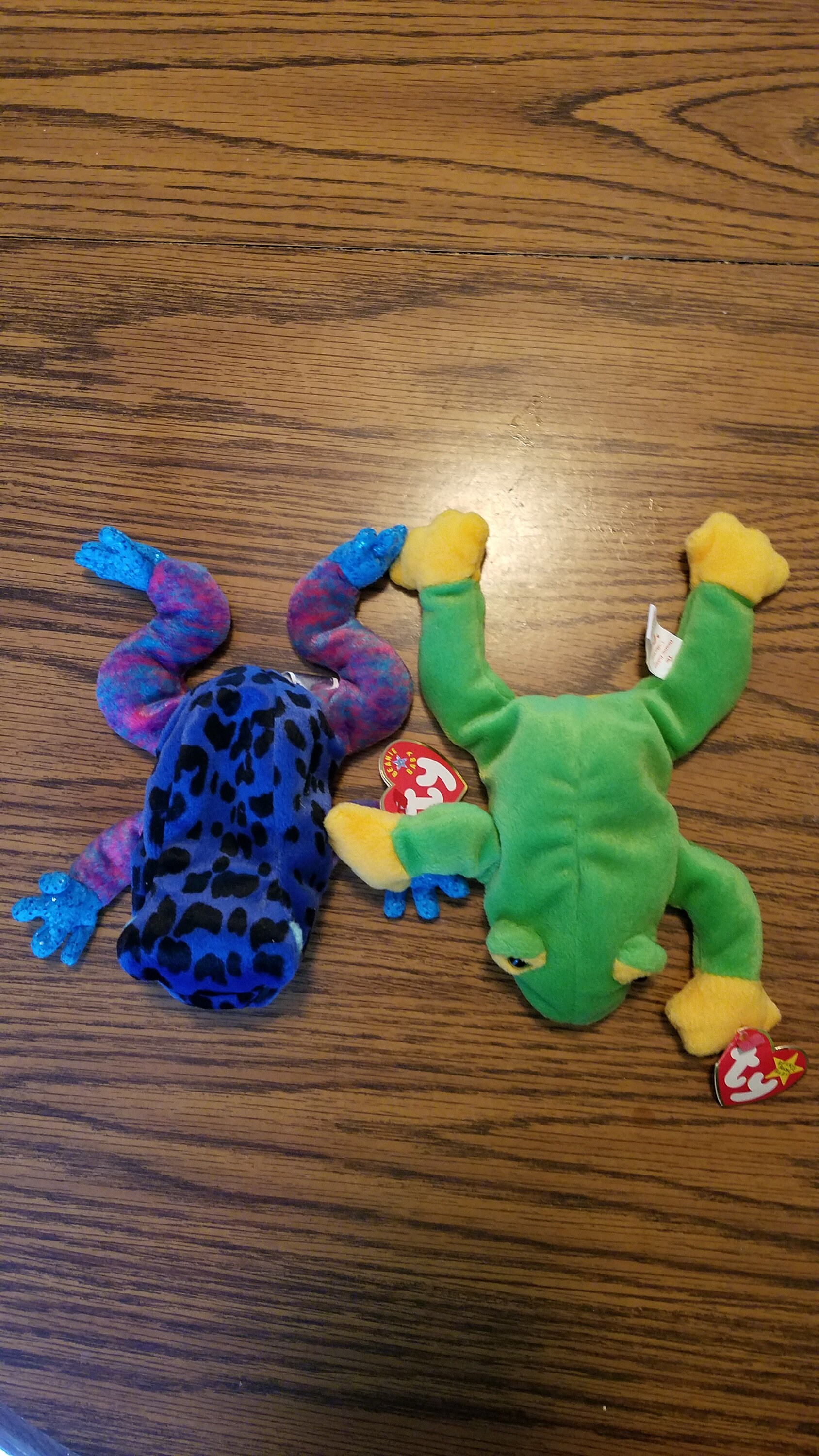 Smoochy and Dart Frogs Ty Beanie Babies - Etsy