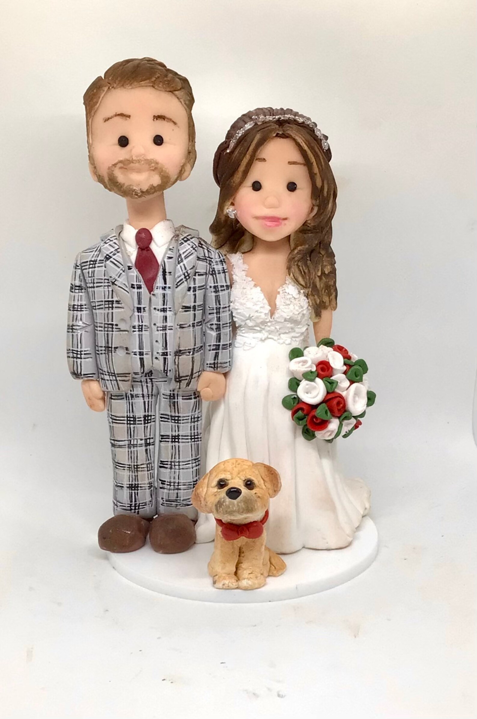 Personalised Wedding Cake Topper, Custom Wedding Cake Topper, Bride and ...