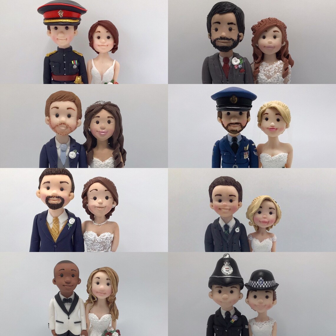 Personalised Wedding Cake Topper, Custom Wedding Cake Topper, Bride and ...
