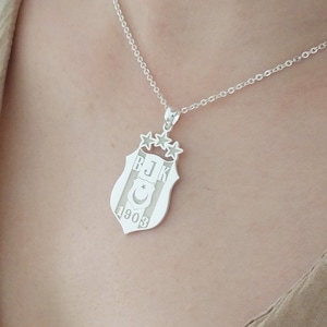Silver Logo Necklace, Custom Your Logo Necklace, Personalized Company Artwork Necklace, Custom Logo Necklace, Corporate Gifts With Logo