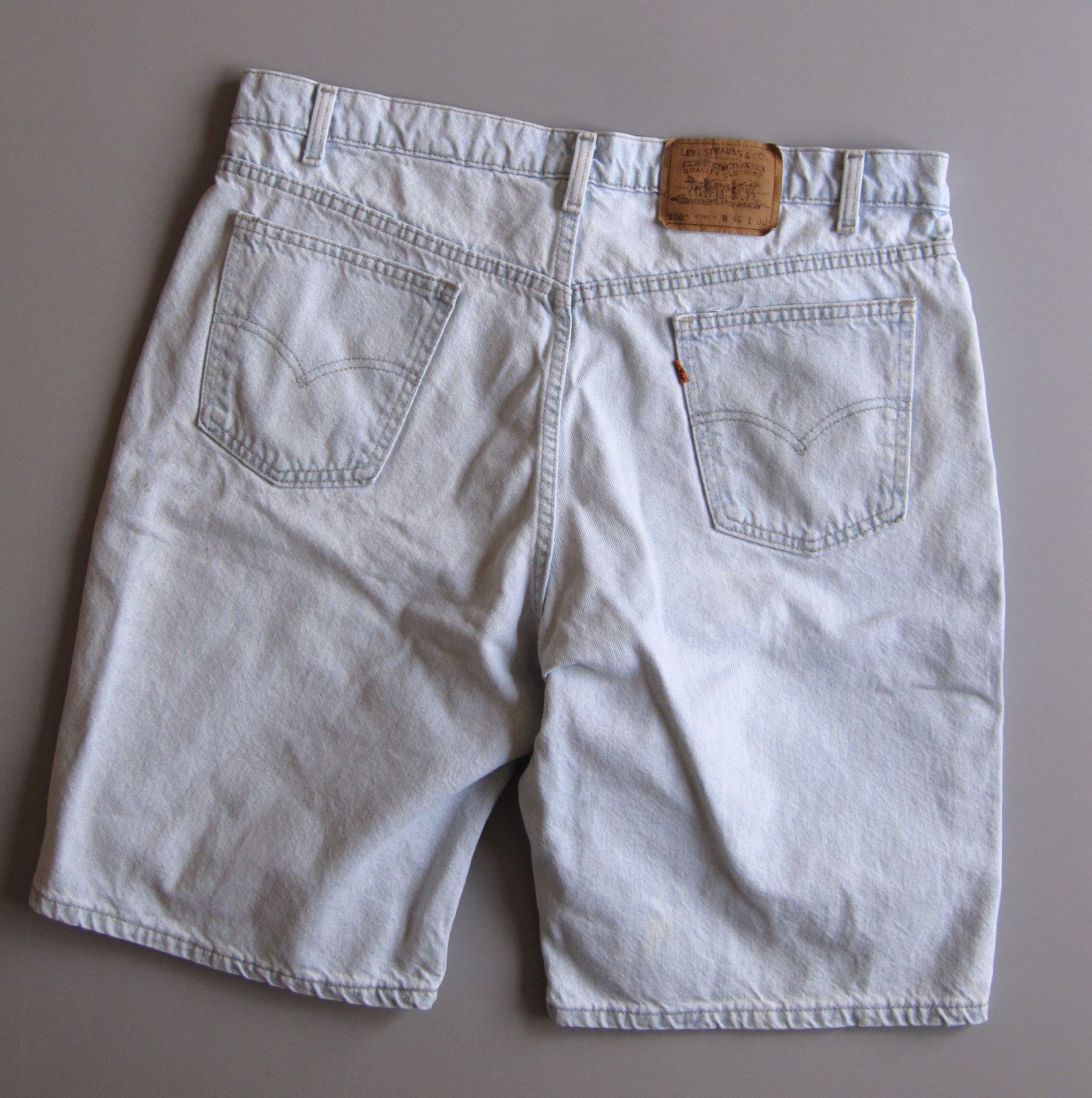 Levis Shorts Mens Fit Relaxed Blue 40 