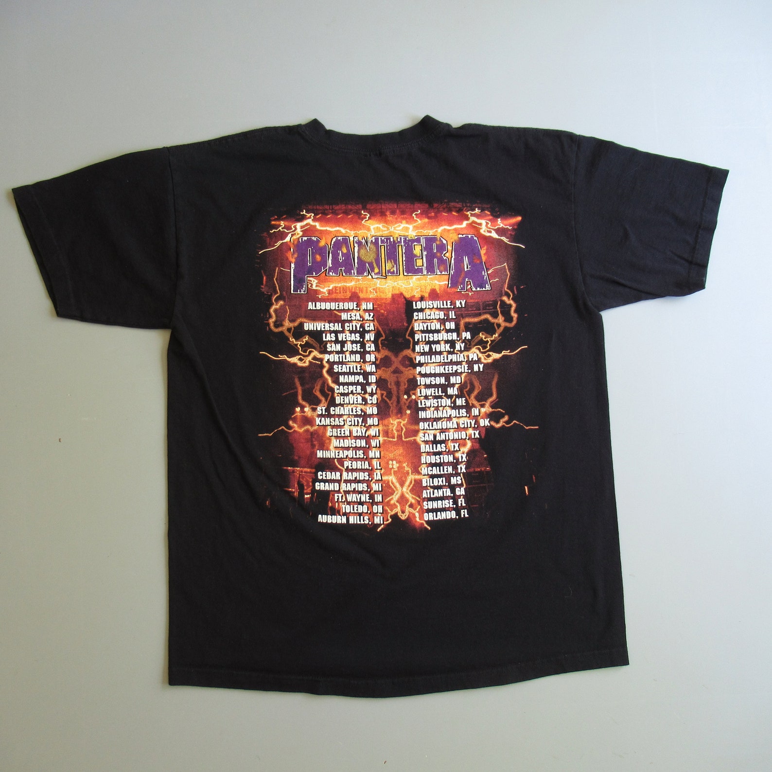 Vintage Pantera T Shirt Reinventing Steel Tour Concert Tour | Etsy