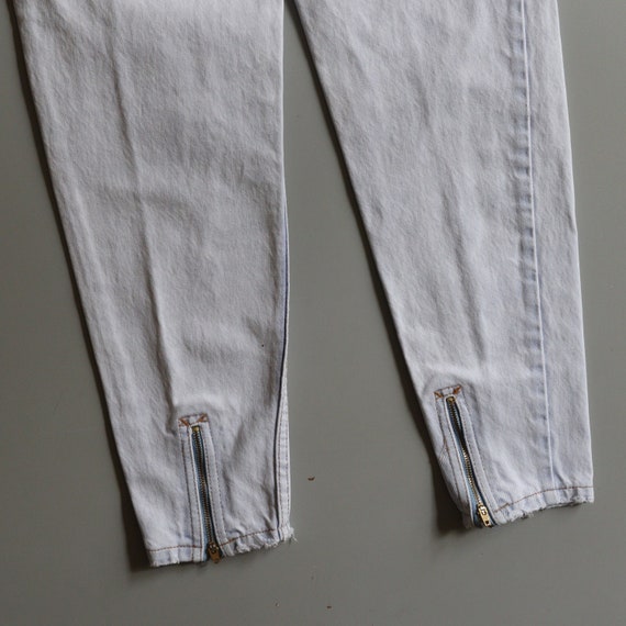 Vintage Jordache Jeans Light Wash Mom High Waist … - image 9