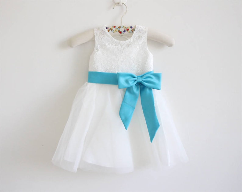 Light Ivory Lace Flower Girl Dress Baby Girl Dress Lace Tulle Etsy