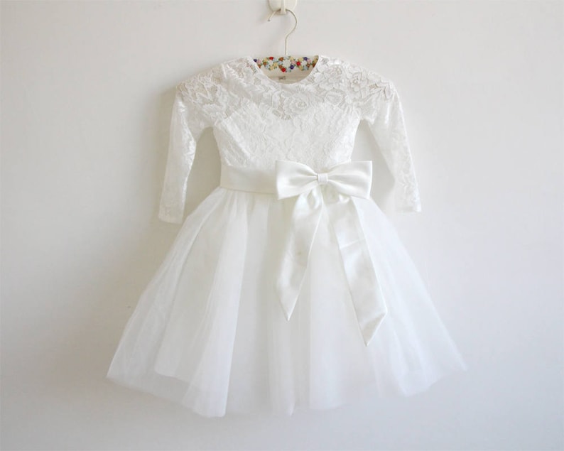 light ivory flower girl dresses