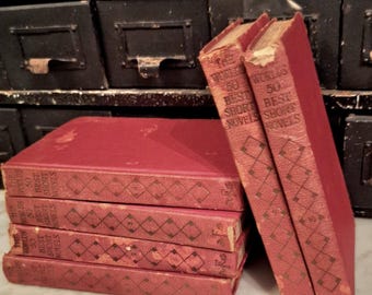 Set of Short Novels (32 of 50), 1929 - Antique Books