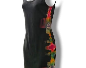 Reverse Tie Dyed Adult Knit BodyCon Dress