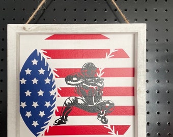 Baseball Schild