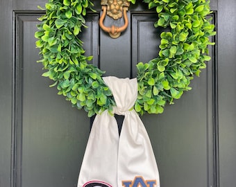 House Divided Football Wreath Sash